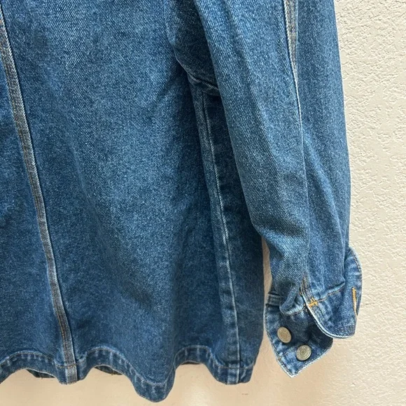 Vintage Ralph Lauren Jeans Co. Denim Chore Jacket Light Blue - Picture 10 of 10
